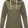Marikoo Hoodies Sweatshirt Izuyaa Dames Olijfgroen