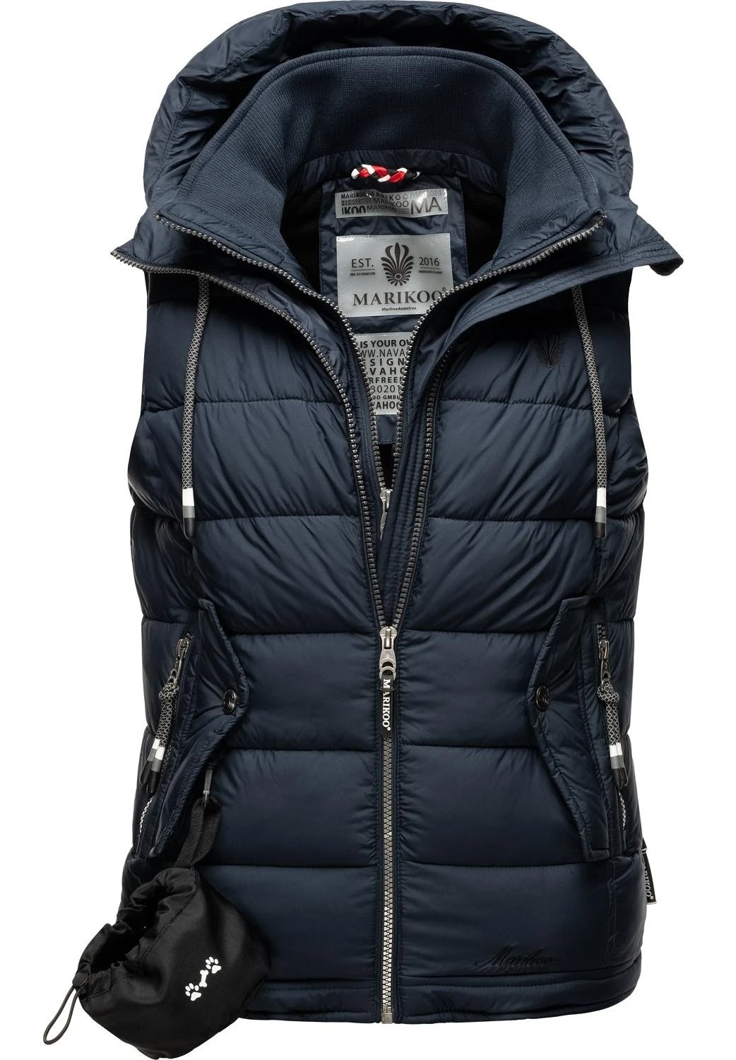 Marikoo Taisaa - Bodywarmer - Navy 5 Marikoo Taisaa - Bodywarmer - Navy - Afbeelding 5
