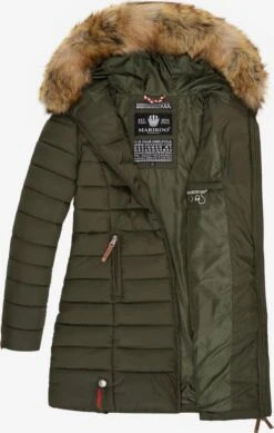 Marikoo Wintermantels Wintermantel Rose Dames Donkergroen -Marikoo Verkoopwinkel a14dae6522600745d7aa08399225a2eb