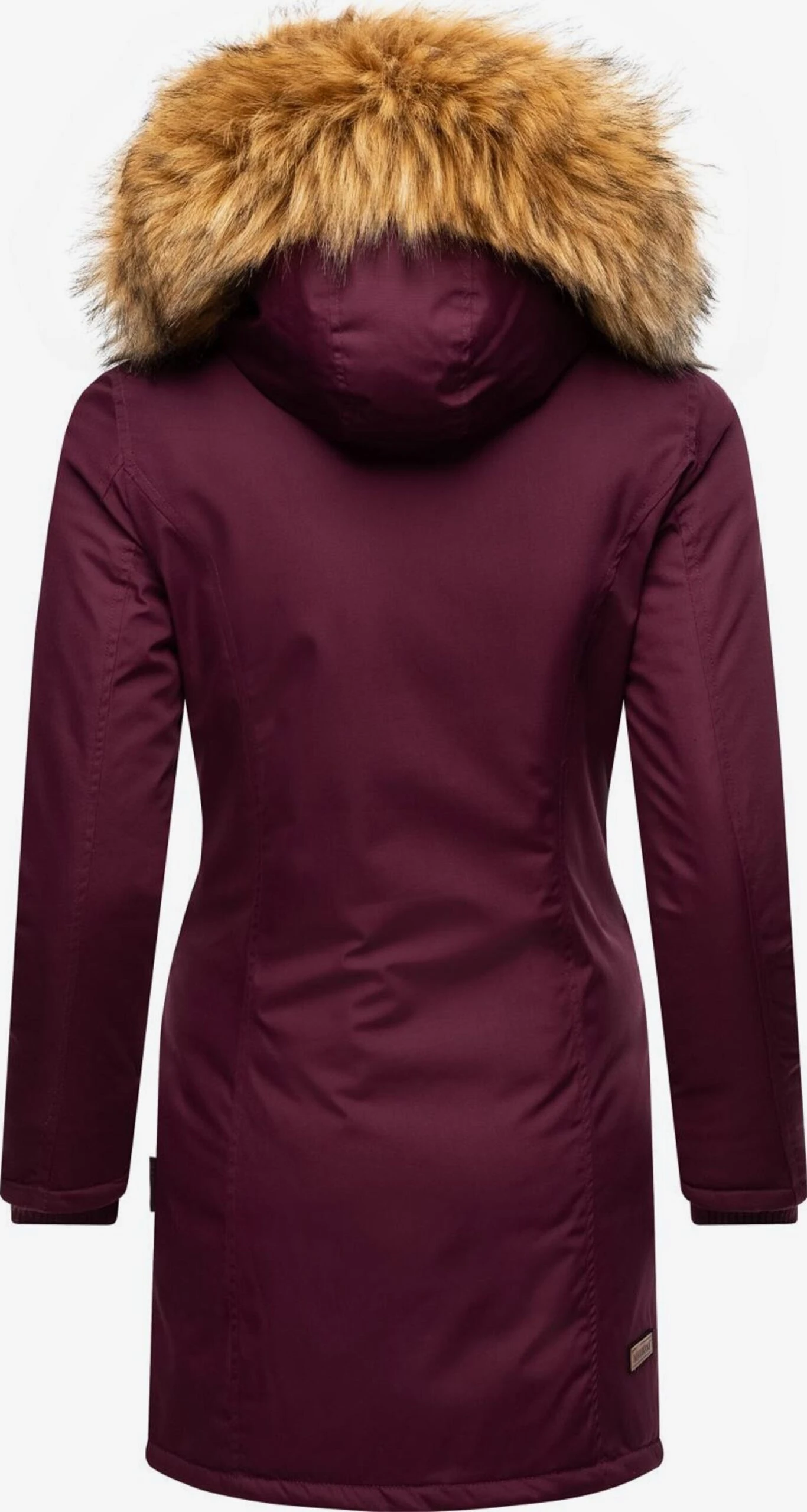 Marikoo Parkas Winterparka Karmaa Dames Bordeaux 3 Marikoo Parkas Winterparka Karmaa Dames Bordeaux - Afbeelding 3