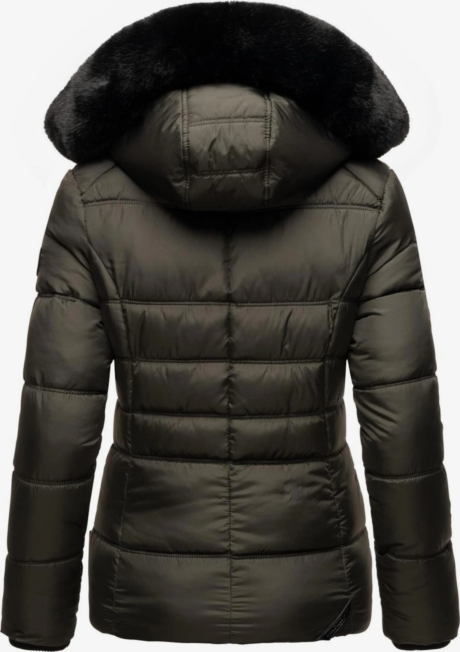 Marikoo Winterjassen Winterjas Loveleen Dames Antraciet 2 Marikoo Winterjassen Winterjas Loveleen Dames Antraciet - Afbeelding 2