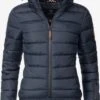 Marikoo Winterjassen Winterjas Poison Dames Donkerblauw
