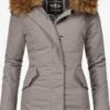 Marikoo Parkas Winterparka Karmaa Dames Grijs