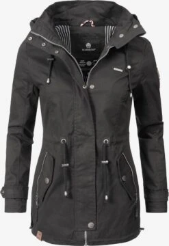 Marikoo Parkas Tussenparka Nyokoo Dames Zwart