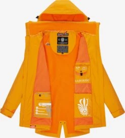 Marikoo Outdoor Jassen Functionele Jas Soulinaa Dames Safraan -Marikoo Verkoopwinkel b5656234590c80e21875a60870a52a16