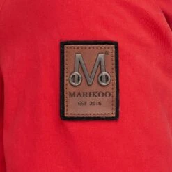 Marikoo Winterjassen Winterjas Bikoo Dames Rood -Marikoo Verkoopwinkel b931de13ba86a7854423a9420a540c98