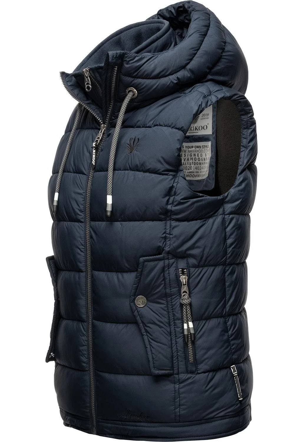 Marikoo Taisaa - Bodywarmer - Navy 4 Marikoo Taisaa - Bodywarmer - Navy - Afbeelding 4