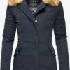 Marikoo Parkas Winterparka Karmaa Dames Navy