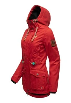 Marikoo Babetaa - Parka - Cherry Red -Marikoo Verkoopwinkel bbee823bfa4e463180168a6dcdb2d663