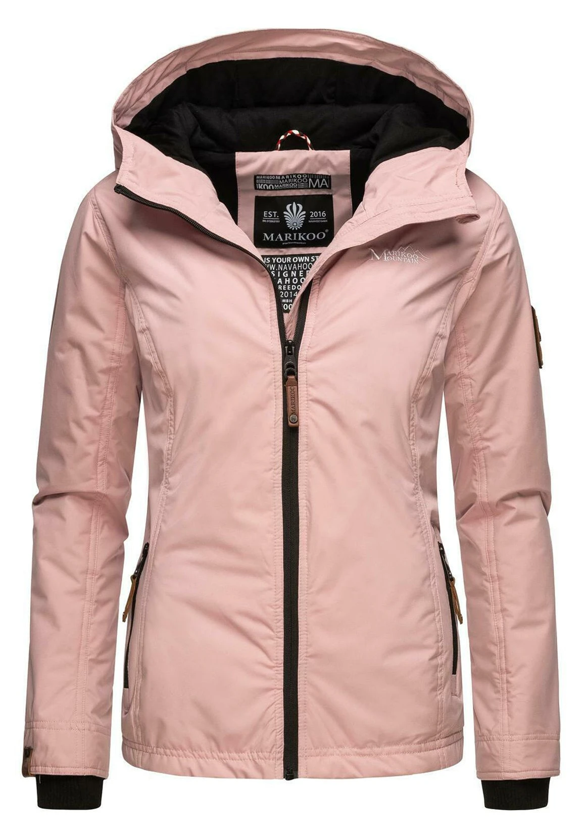 Marikoo Brombeere - Outdoorjas - Powder Rose 9 Marikoo Brombeere - Outdoorjas - Powder Rose - Afbeelding 9