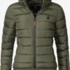Marikoo Winterjassen Winterjas Poison Dames Kaki