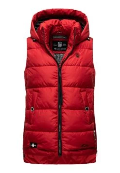 Marikoo Zarinaa - Bodywarmer - Red -Marikoo Verkoopwinkel c118c97de0fe41b99fa420f15b27cdc1
