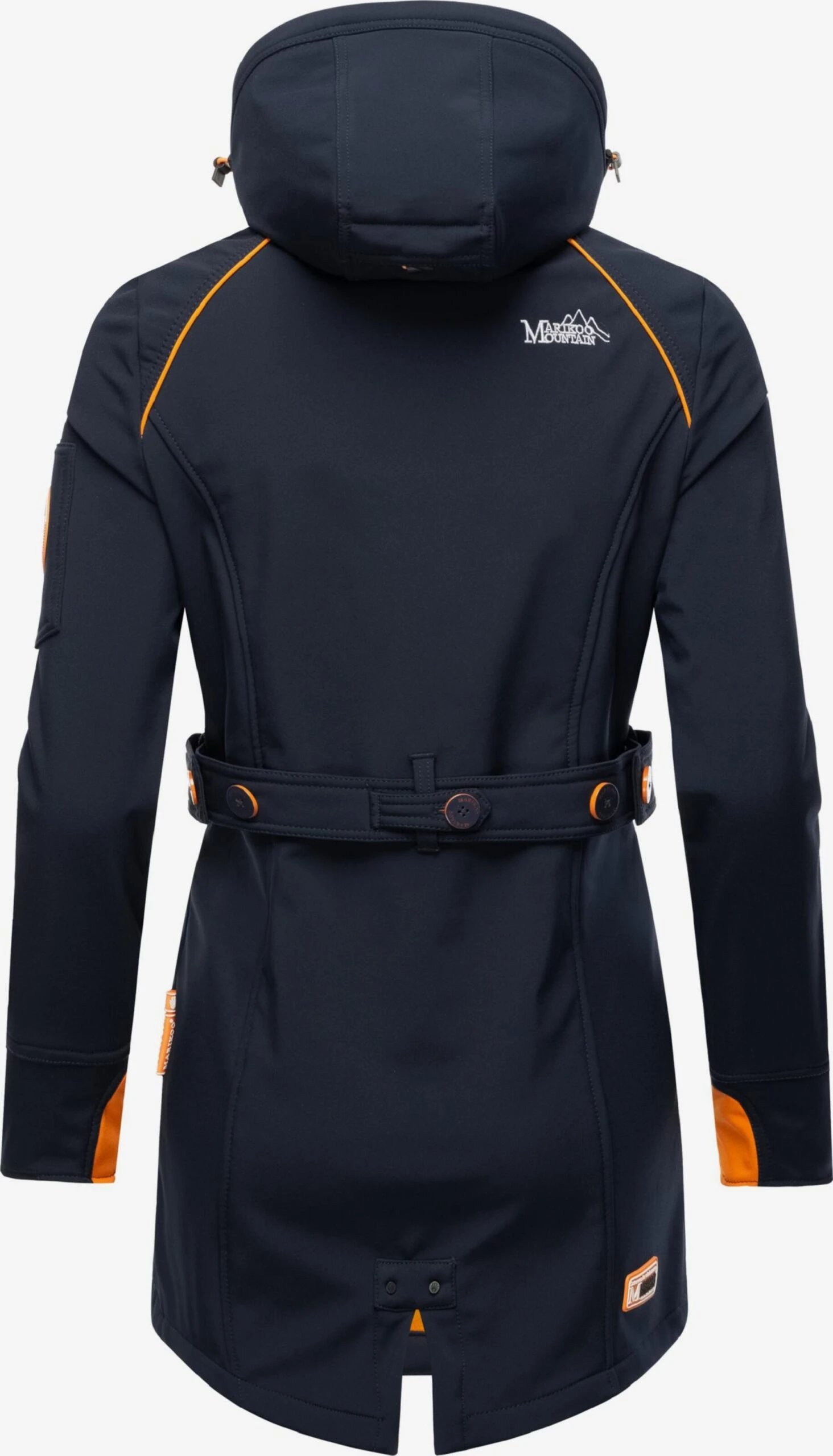 Marikoo Outdoor Jassen Functionele Jas Soulinaa Dames Navy 4 Marikoo Outdoor Jassen Functionele Jas Soulinaa Dames Navy - Afbeelding 4