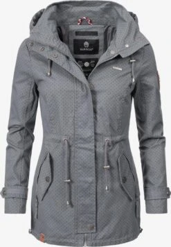 Marikoo Parkas Tussenparka Nyokoo Dames Basaltgrijs / Zilvergrijs