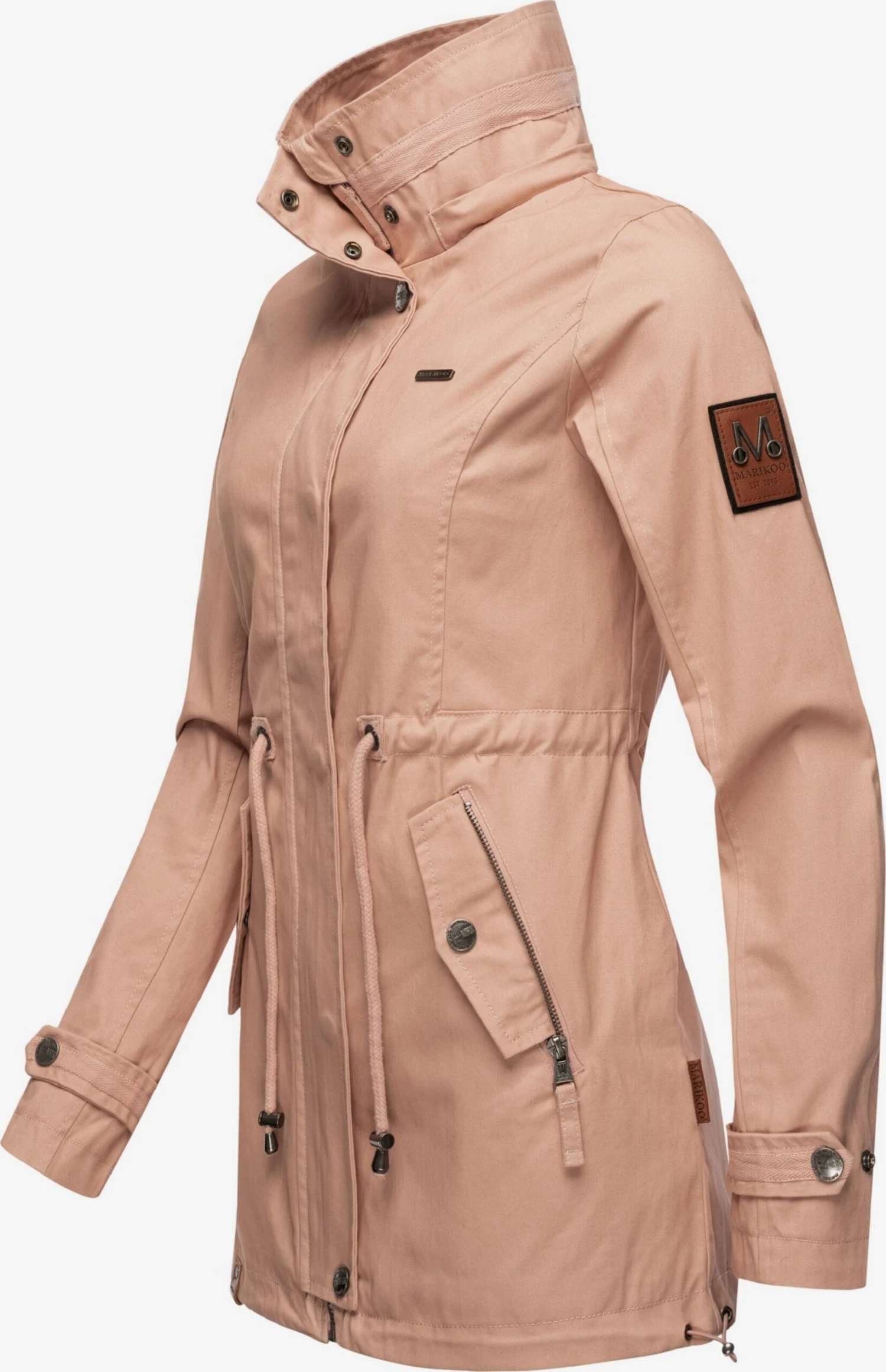 Marikoo Parkas Tussenparka Nyokoo Dames Roze 4 Marikoo Parkas Tussenparka Nyokoo Dames Roze - Afbeelding 4