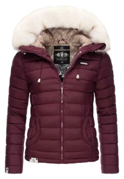 Marikoo Winterjas - Dark Red Melange -Marikoo Verkoopwinkel c99148fdd787483bb72a18c29488f8c1