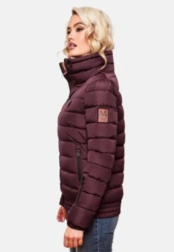Marikoo Winterjassen Winterjas Poison Dames Bordeaux -Marikoo Verkoopwinkel c9e414873a0c469f7c8d0f1f91a287a6