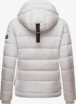 Marikoo Winterjassen Winterjas Taisaa Dames Wit -Marikoo Verkoopwinkel ca7e95920cc2778db6e1d0aab485e1df