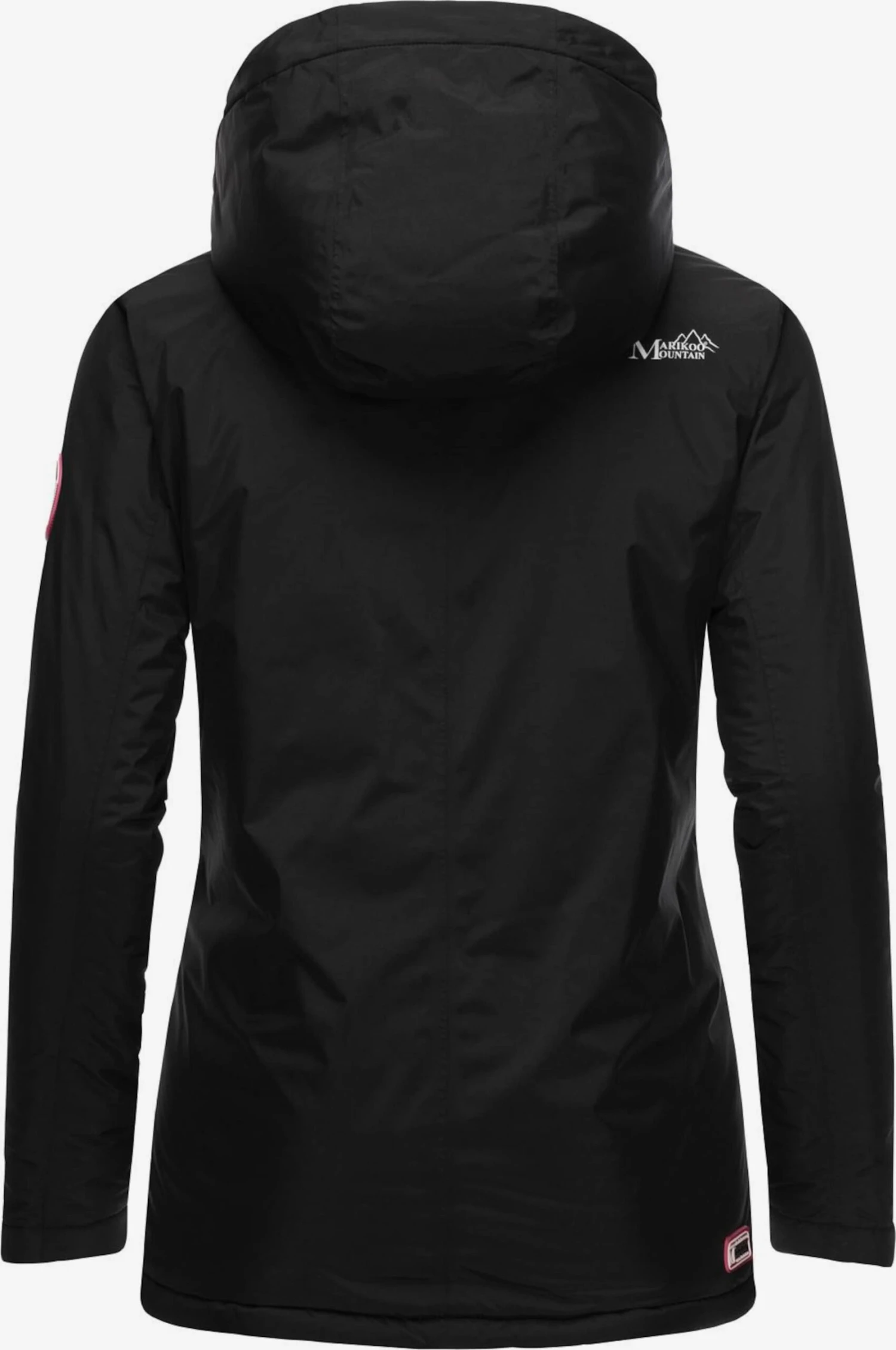 Marikoo Outdoor Jassen Functionele Jas Rabeaa Dames Zwart 3 Marikoo Outdoor Jassen Functionele Jas Rabeaa Dames Zwart - Afbeelding 3