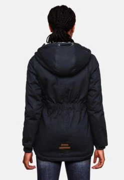 Marikoo Winterjassen Winterjas Manolya Dames Navy -Marikoo Verkoopwinkel cb488692e3806b08fa6db5a0d49ed257