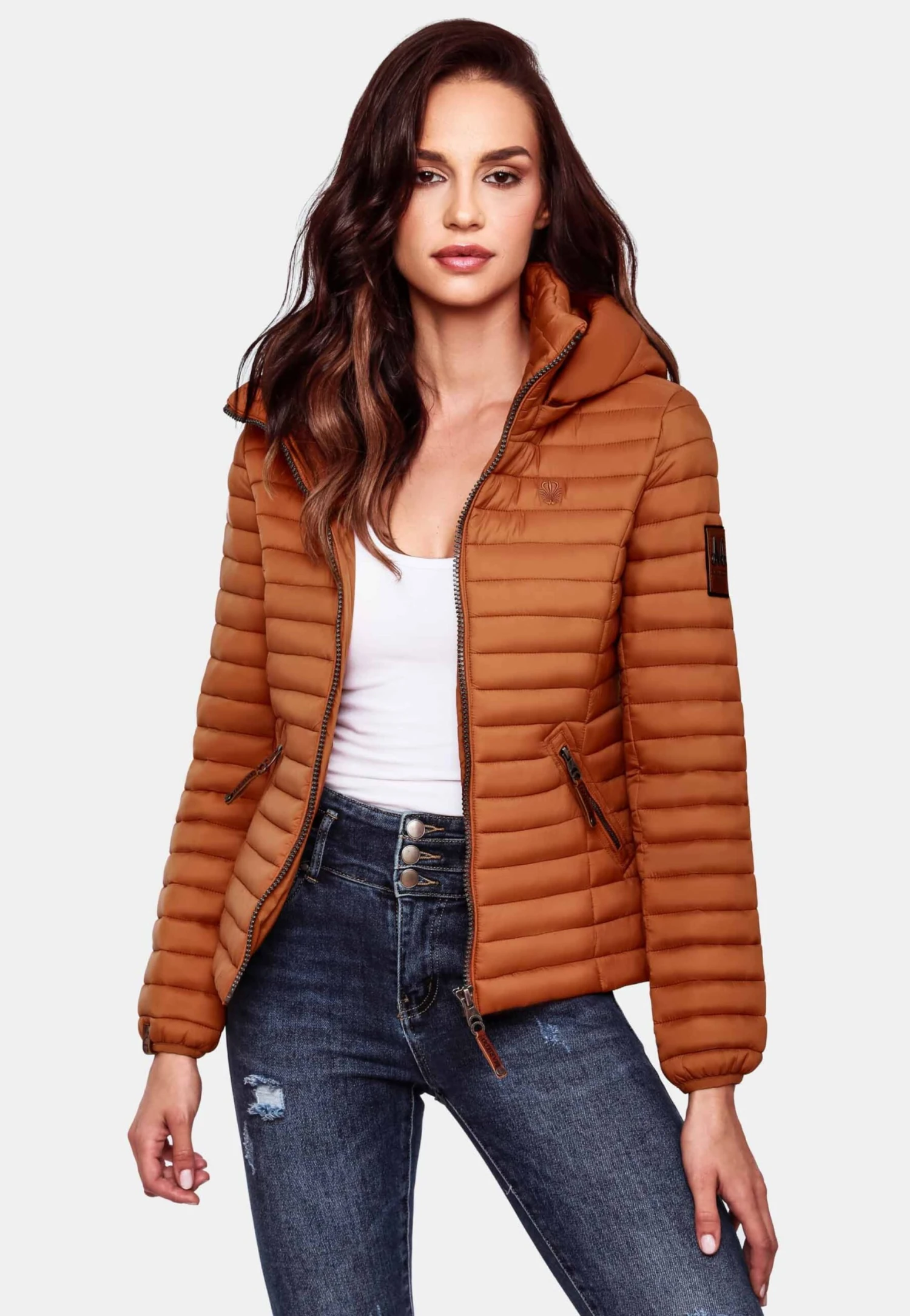 Marikoo Tussenjassen Tussenjas Löwenbaby Dames Roestbruin 8 Marikoo Tussenjassen Tussenjas Löwenbaby Dames Roestbruin - Afbeelding 8