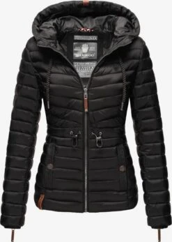 Marikoo Tussenjassen Tussenjas Aniyaa Dames Zwart -Marikoo Verkoopwinkel cc0aa58ad845e144c6b18c45c669bbd9