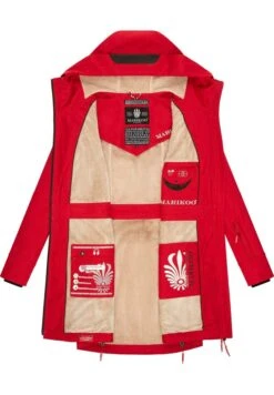 Marikoo Racquelle - Parka - Light Red -Marikoo Verkoopwinkel cc89e30ff32e474d9daa252765585d1e