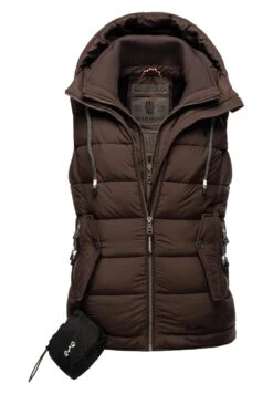 Marikoo Taisaa - Bodywarmer - Dark Choco 19 Marikoo Taisaa - Bodywarmer - Dark Choco -Marikoo Verkoopwinkel cd7a33524f044560809e0a410b2010b1