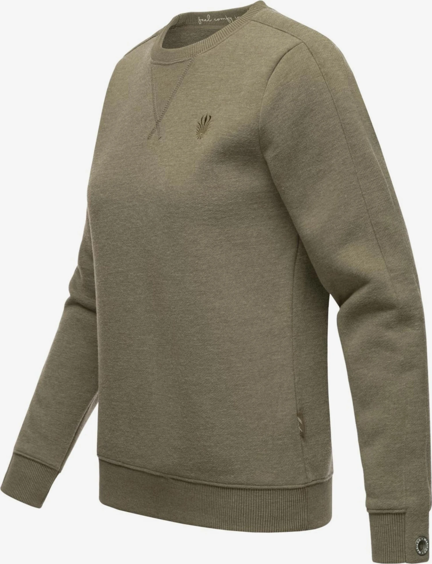 Marikoo Sweatshirts Sweatshirt Umikoo Dames Olijfgroen 2 Marikoo Sweatshirts Sweatshirt Umikoo Dames Olijfgroen - Afbeelding 2