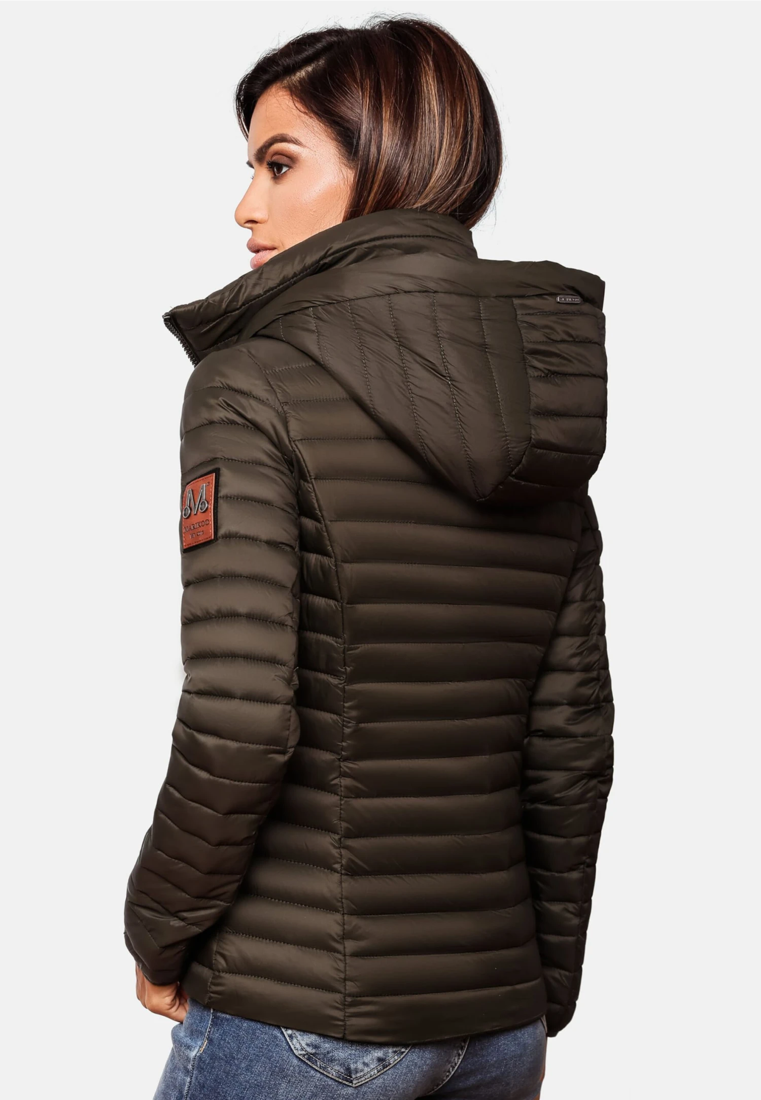 Marikoo Tussenjassen Tussenjas Löwenbaby Dames Antraciet 7 Marikoo Tussenjassen Tussenjas Löwenbaby Dames Antraciet - Afbeelding 7