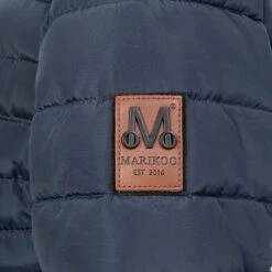 Marikoo Winterjassen Winterjas Amber Dames Navy -Marikoo Verkoopwinkel d1de159b7c30481811835ada5224d43d