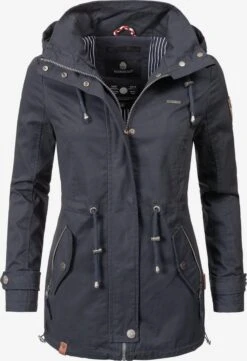 Marikoo Parkas Tussenparka Nyokoo Dames Duifblauw