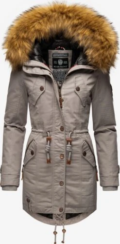 Marikoo Parkas Winterparka La Viva Dames Grijs