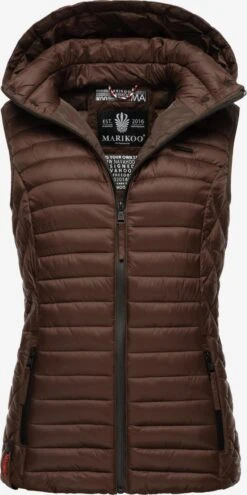 Marikoo Bodywarmers Bodywarmer Hasenpfote Dames Chocoladebruin 7 Marikoo Bodywarmers Bodywarmer Hasenpfote Dames Chocoladebruin -Marikoo Verkoopwinkel d4c6c5a82e445eef53fcd5a26a451154