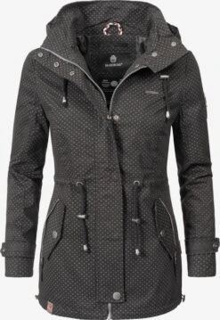 Marikoo Parkas Tussenparka Nyokoo Dames Zwart