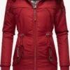 Marikoo Parkas Winterparka Kamii Dames Rood