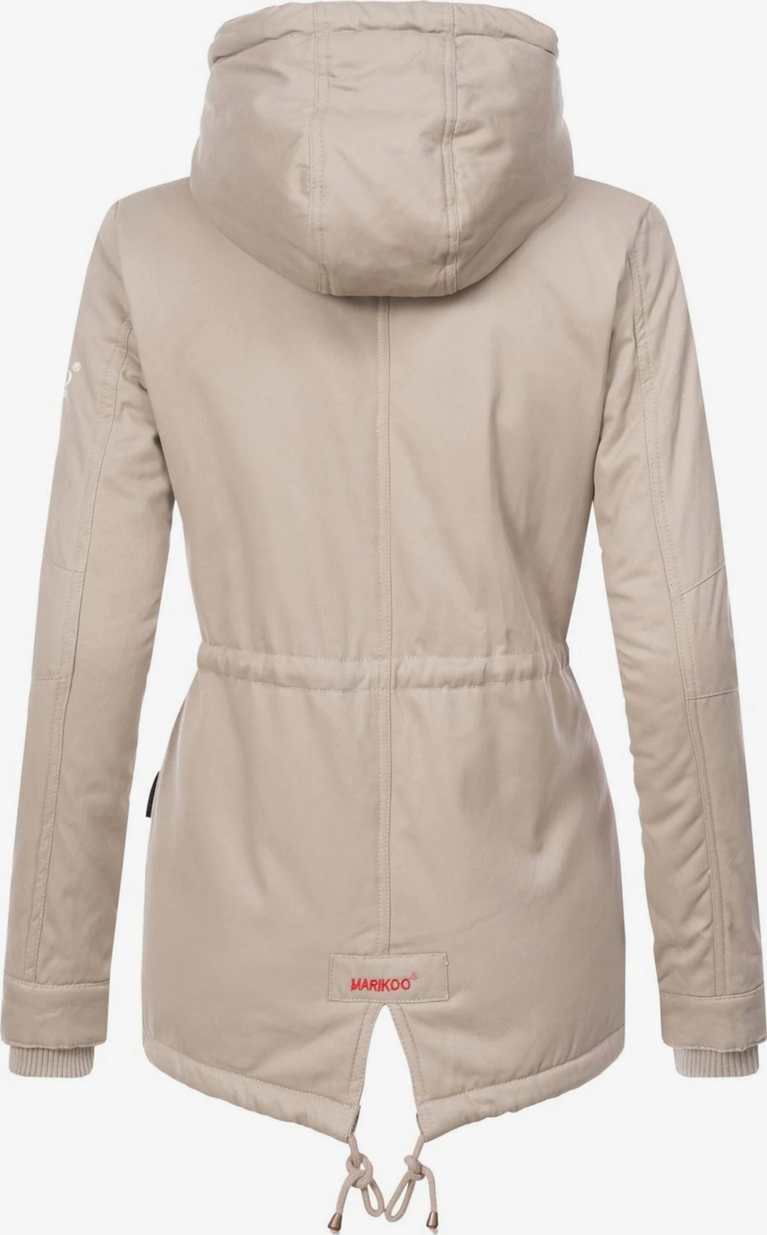 Marikoo Winterjassen Winterjas Manolya Dames Lichtbeige 2 Marikoo Winterjassen Winterjas Manolya Dames Lichtbeige - Afbeelding 2