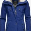 Marikoo Winterjassen Winterjas Bikoo Dames Blauw