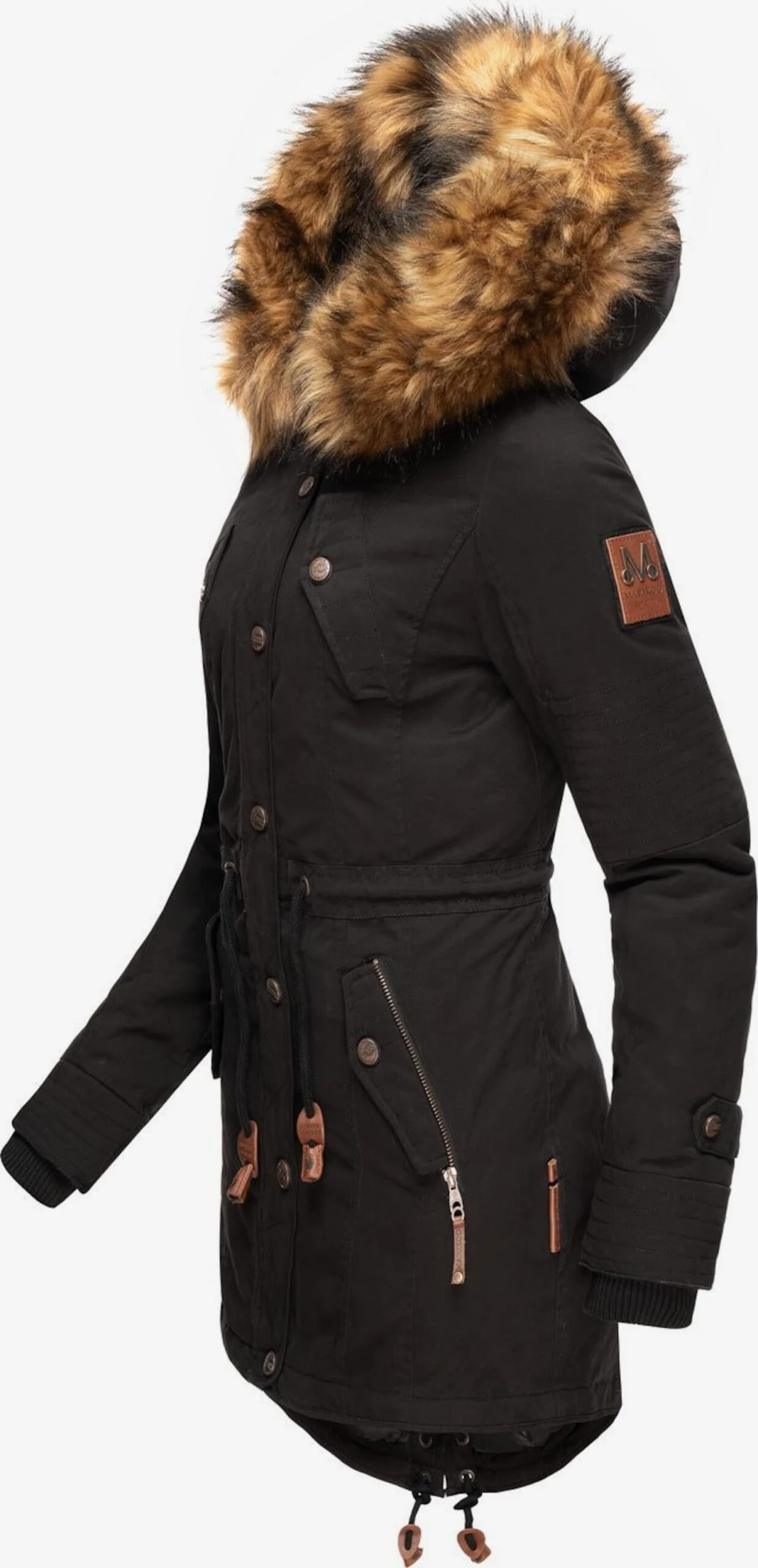 Marikoo Parkas Winterparka La Viva Dames Zwart 2 Marikoo Parkas Winterparka La Viva Dames Zwart - Afbeelding 2