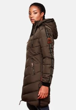 Marikoo Wintermantels Wintermantel Armasa Dames Bruin -Marikoo Verkoopwinkel e5e6b70df5d2f7175e2b210e5988ca62