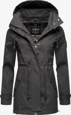 Marikoo Parkas Tussenparka Nyokoo Dames Antraciet