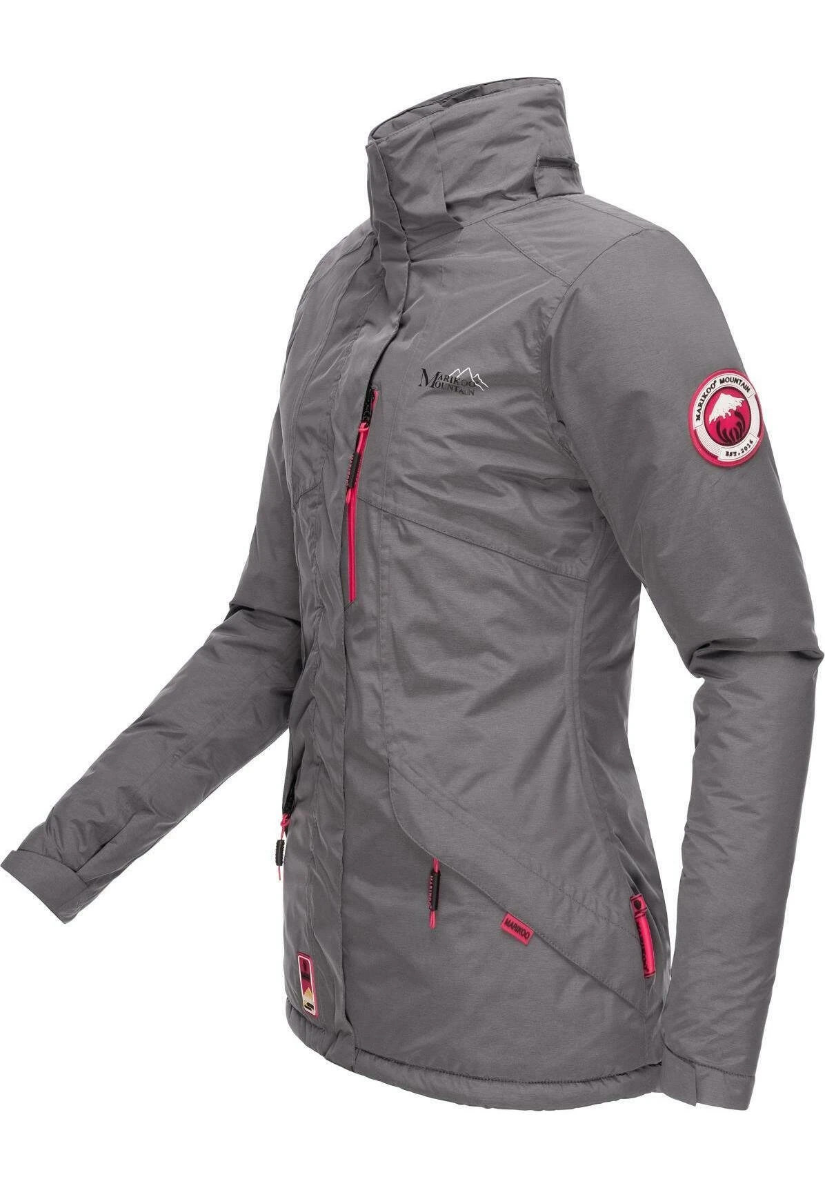 Marikoo Winterjas - Grey 3 Marikoo Winterjas - Grey - Afbeelding 3