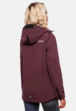 Marikoo Winterjassen Winterjas Dames Bordeaux -Marikoo Verkoopwinkel e9555a41231ab337ed82f4b8bda021de
