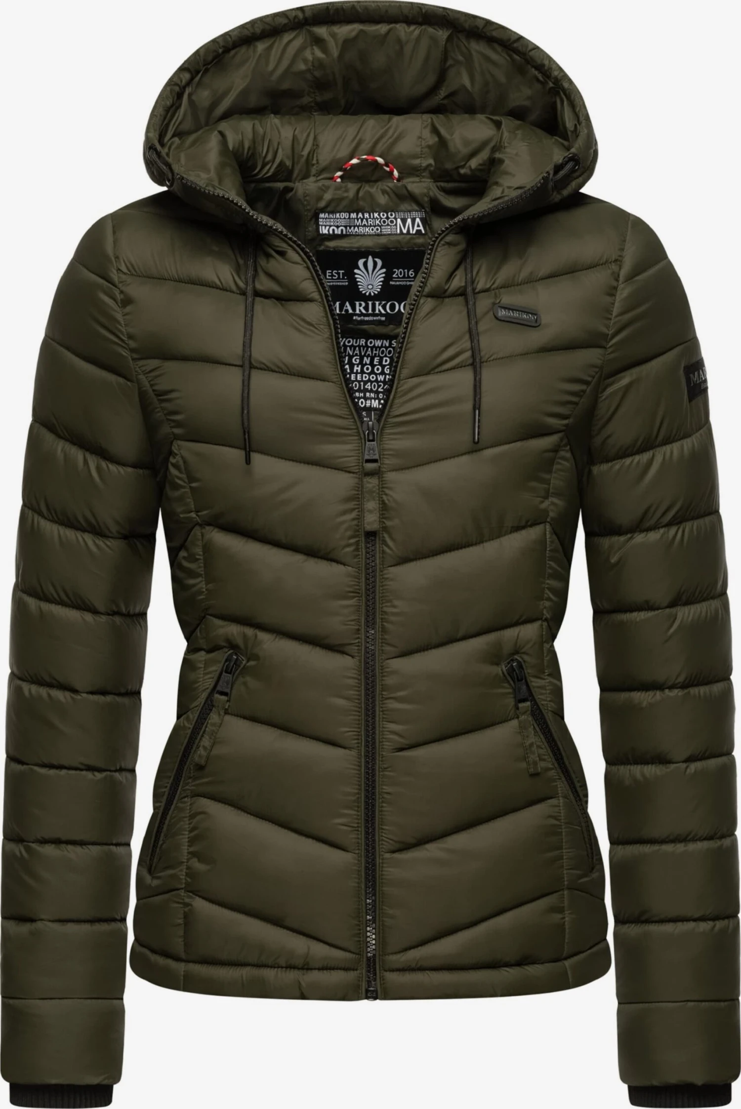 Marikoo Tussenjassen Tussenjas Kuala Dames Groen 1 Marikoo Tussenjassen Tussenjas Kuala Dames Groen
