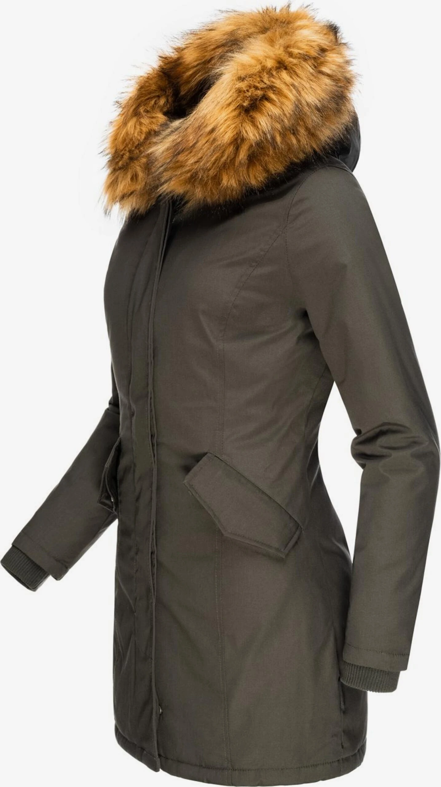 Marikoo Parkas Winterparka Karmaa Dames Antraciet 2 Marikoo Parkas Winterparka Karmaa Dames Antraciet - Afbeelding 2
