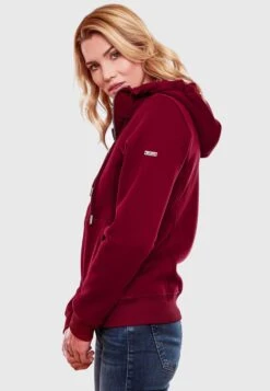 Marikoo Sweatvesten Sweatvest Setsunaa Dames Bordeaux -Marikoo Verkoopwinkel f498bee9225500694d1a90c05f0893ea