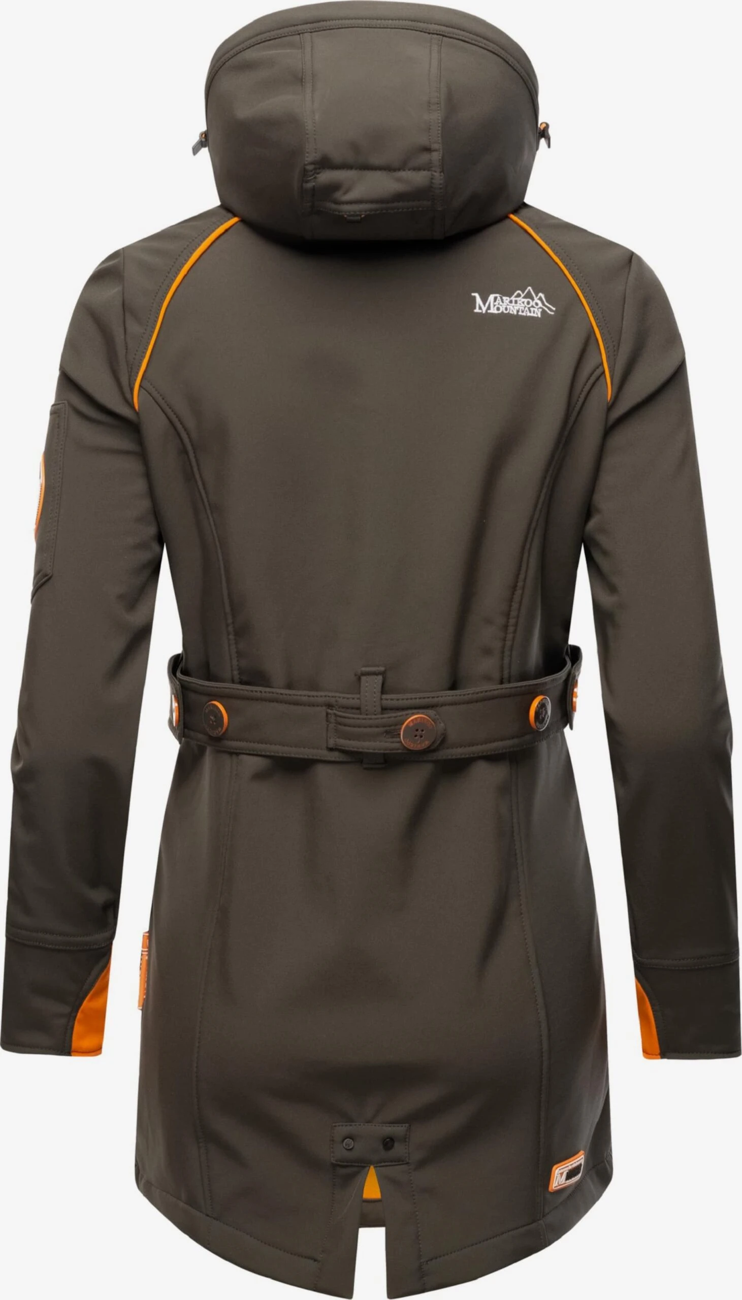 Marikoo Outdoor Jassen Functionele Jas Soulinaa Dames Bruin 4 Marikoo Outdoor Jassen Functionele Jas Soulinaa Dames Bruin - Afbeelding 4