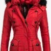 Marikoo Winterjassen Winterjas Vanilla Dames Rood