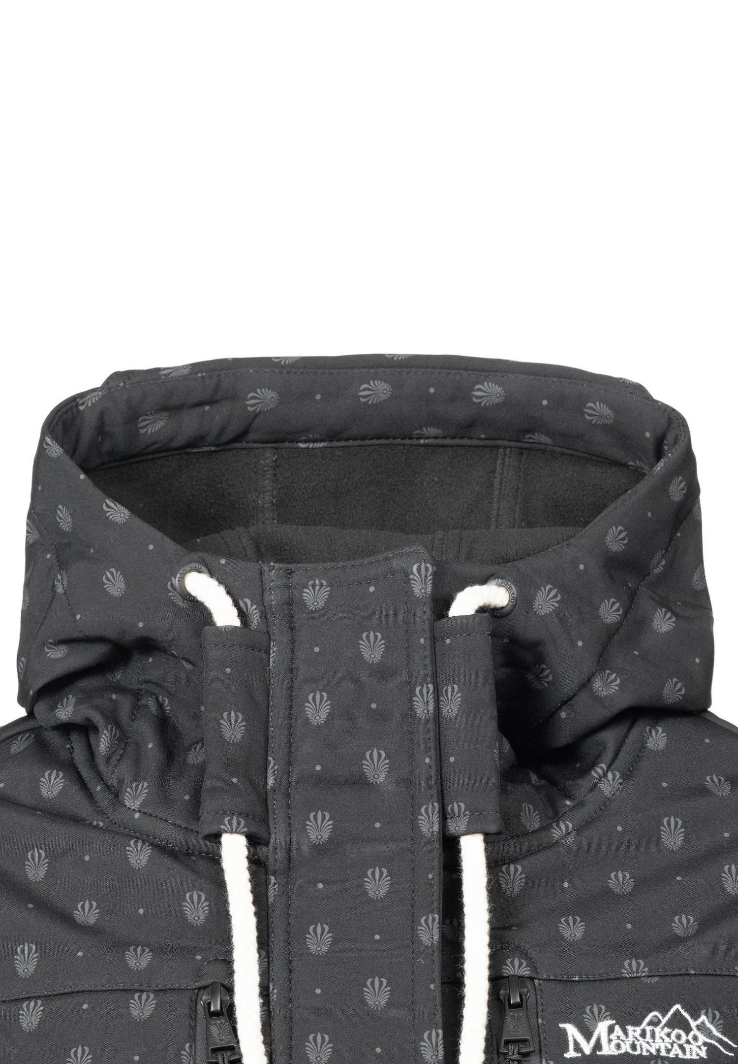 Marikoo Zimtzicke - Parka - Black Melange 6 Marikoo Zimtzicke - Parka - Black Melange - Afbeelding 6