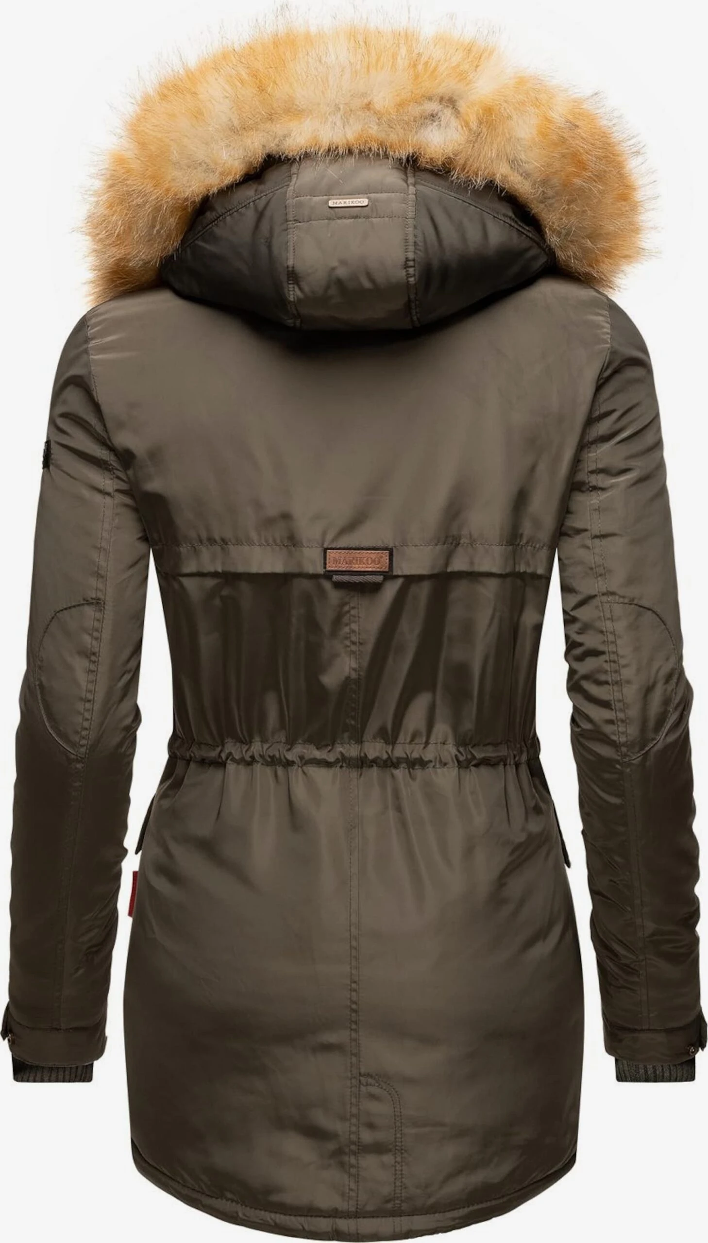 Marikoo Parkas Winterparka Grinsekatze Dames Groen 2 Marikoo Parkas Winterparka Grinsekatze Dames Groen - Afbeelding 2